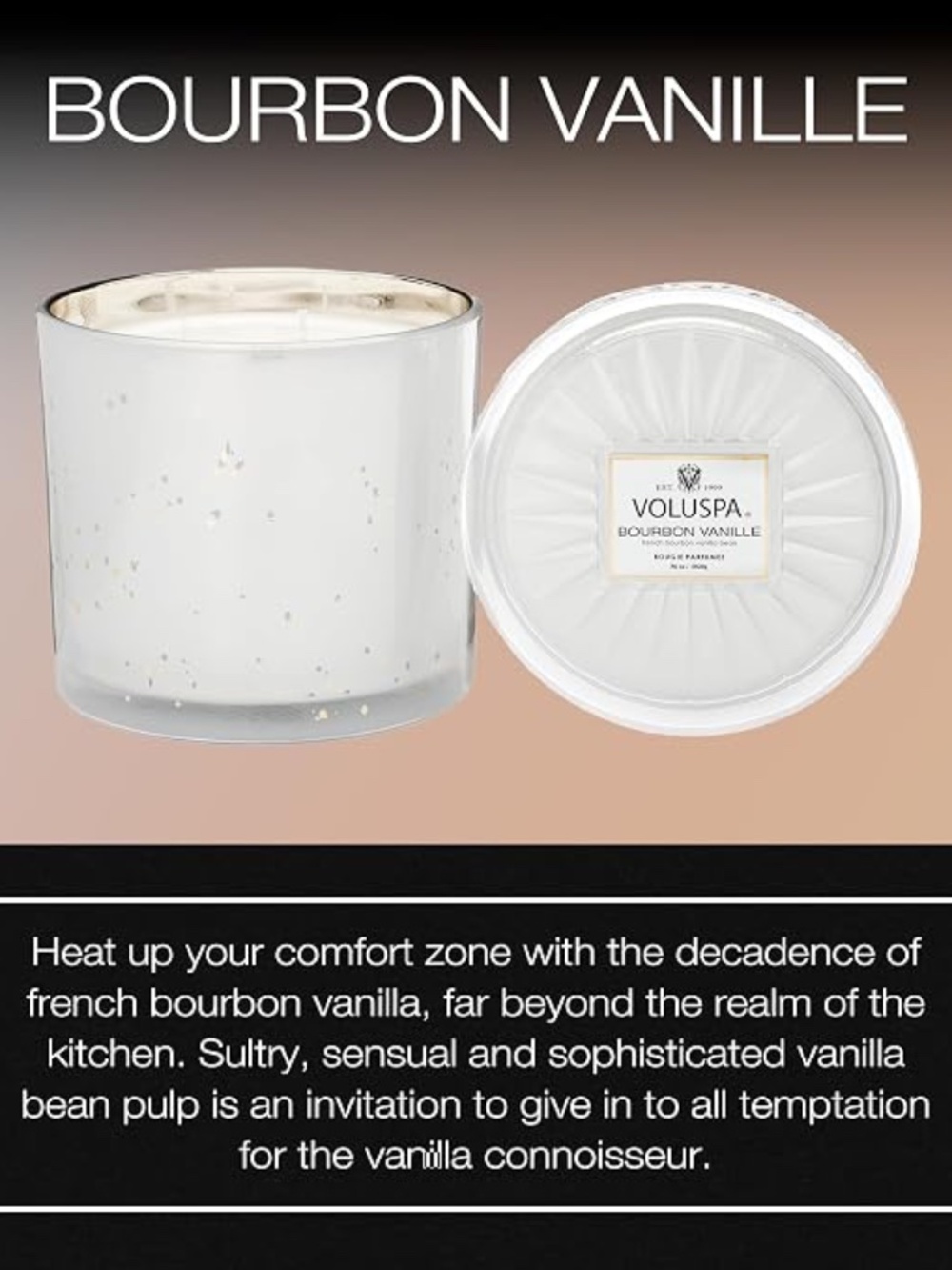 Voluspa's Bourbon Vanille